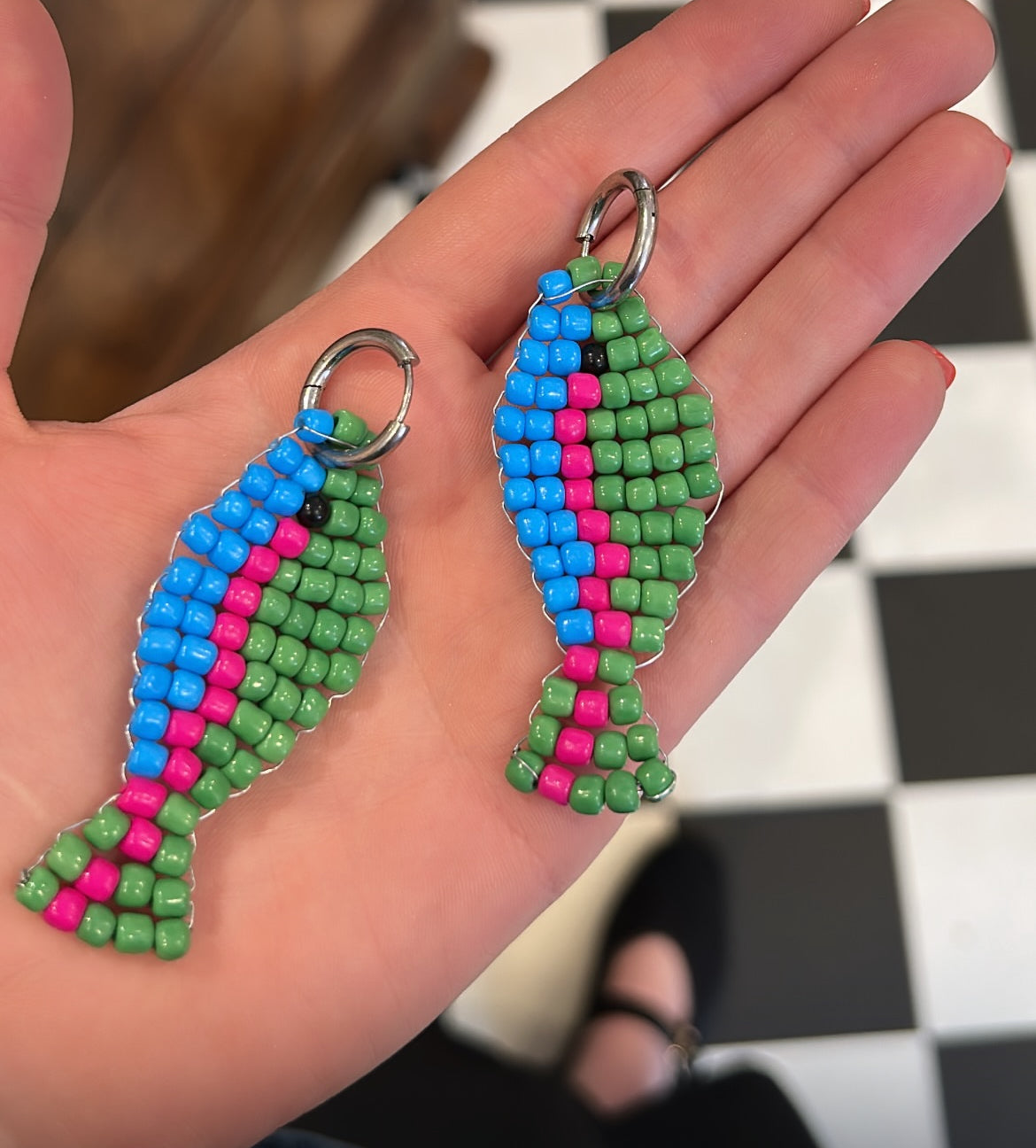 Sardinette  - Boucles d'oreilles