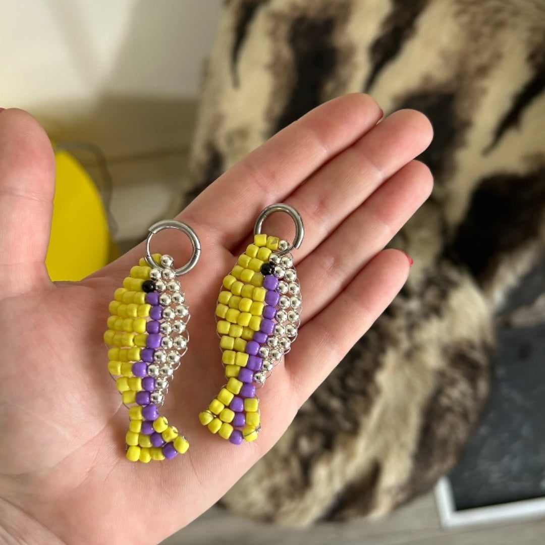 Sardinette  - Boucles d'oreilles